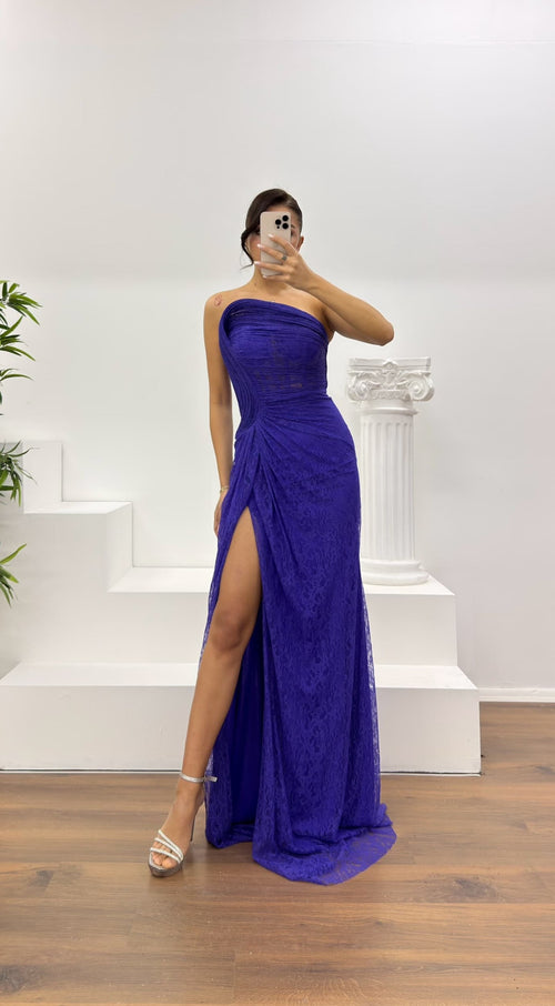 vestido marron tuk