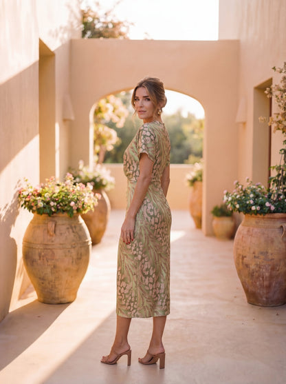 Giulia – Vestido elegante en tejido ligero y fluido
